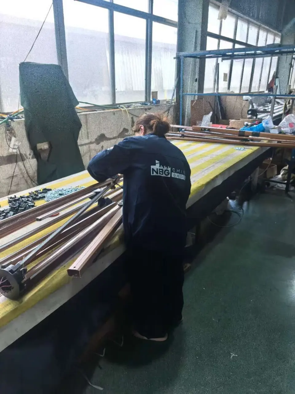 Processamento de peças metálicas