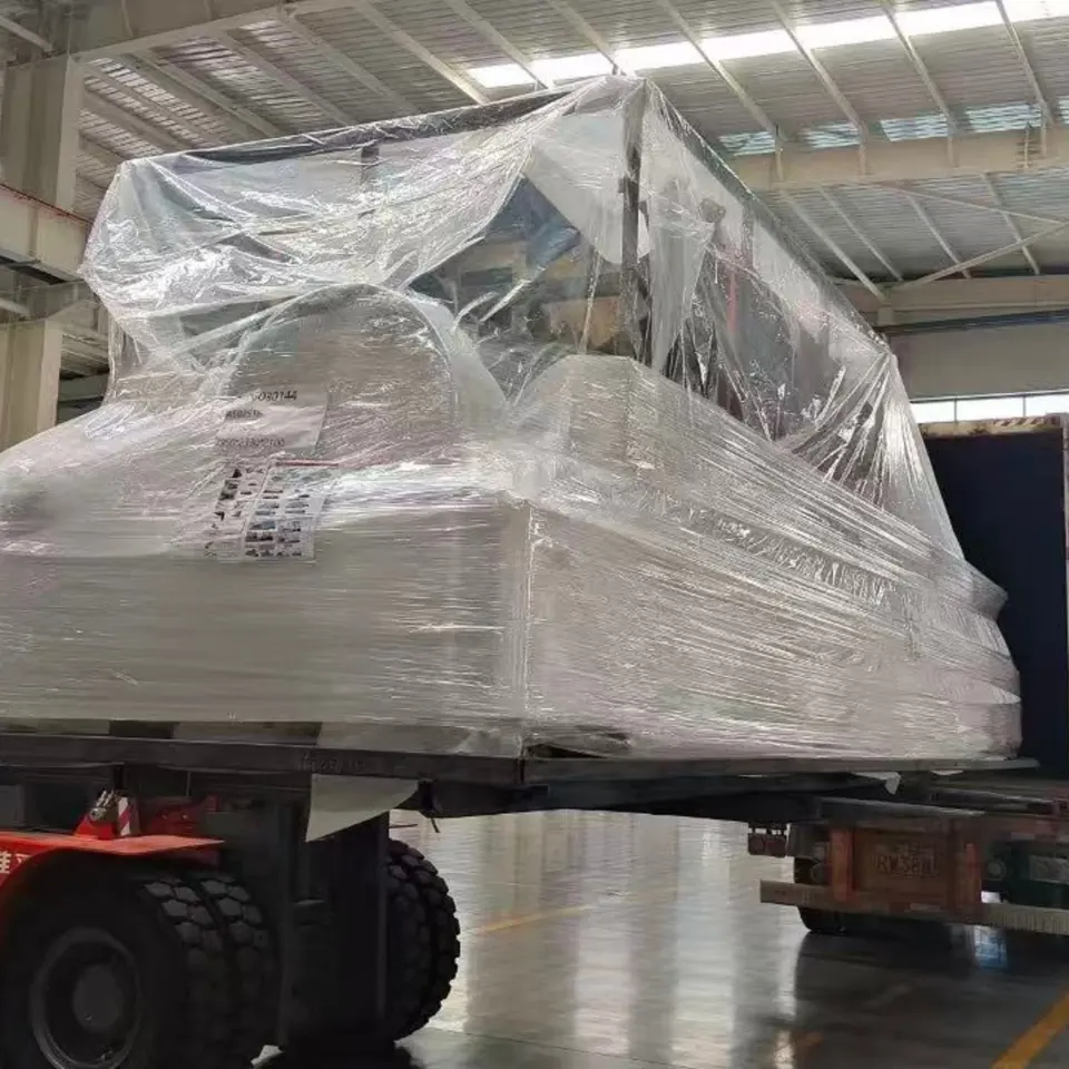 Embalagem de proteção de máquinas