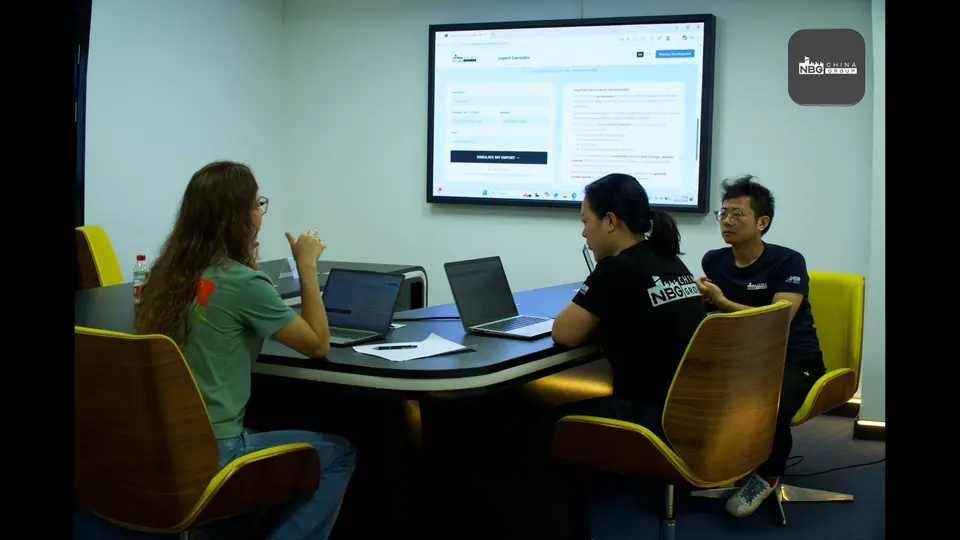 Reunião da equipe no escritório