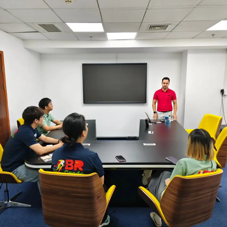 Treinamento e discussão da equipe